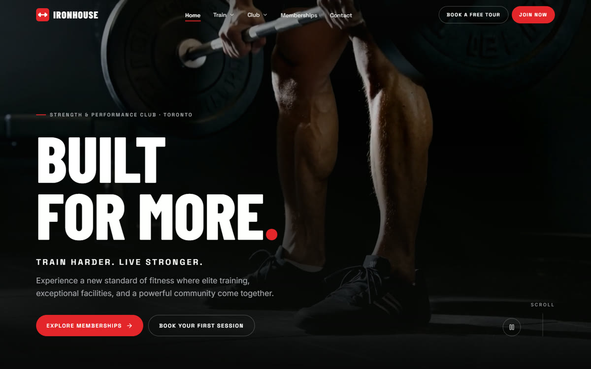 IRONHOUSE website